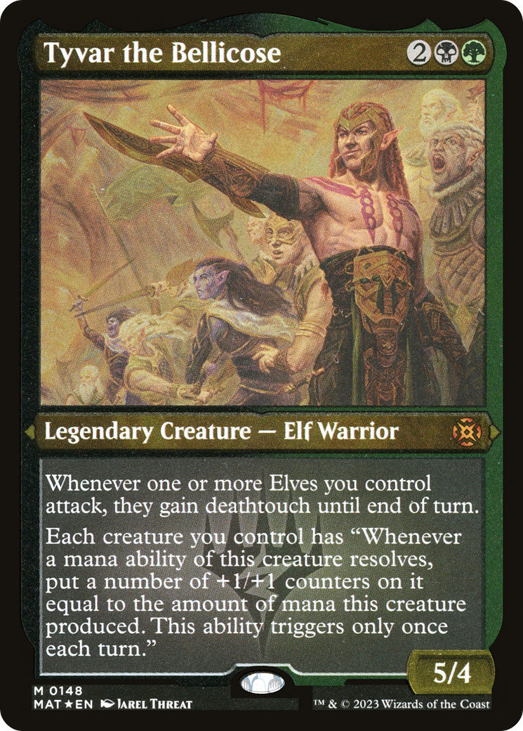 tyvar card mtg Magic: The Gathering - Kell it gains haste until end of turn and you draw two cards Magic the Gathering March of