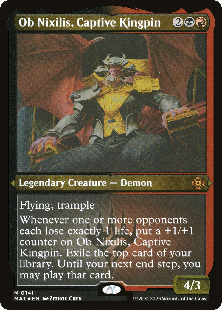 Ob Nixilis, the Adversary // Ob Nixilis, the Adversary (ASNC-071