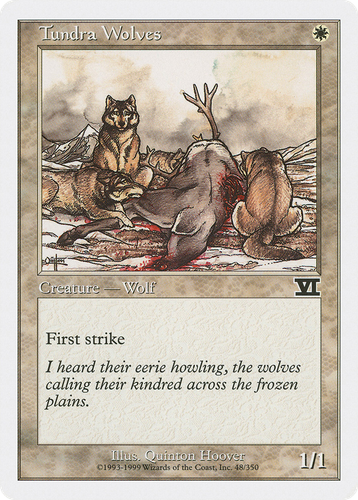 Tundra Wolves (6ED-048) - Classic Sixth Edition - Game Nerdz
