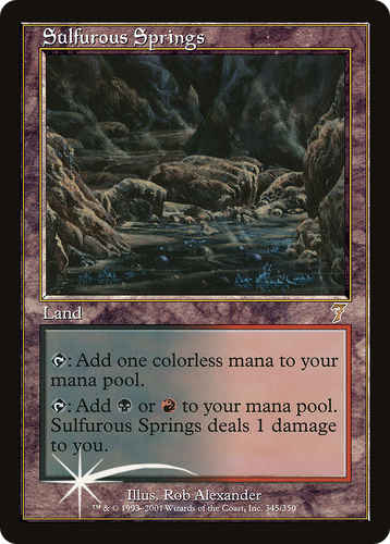 Sulfurous Springs - Seventh Edition Foil