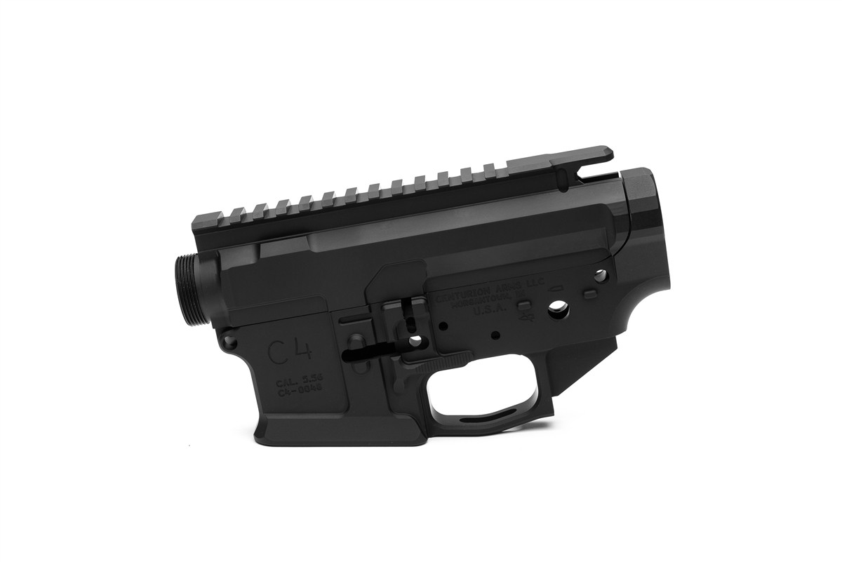 C4 5.56 Billet Upper/Lower Receiver Set | by Centurion Arms