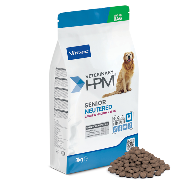 Veterinary HPM Senior Neutered Dog Large & Medium