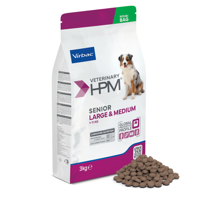 Veterinary HPM Dog Senior Large & Medium
