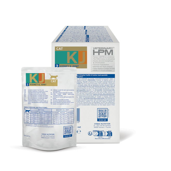 Veterinary HPM Kidney & Joint Wet pro kočky