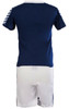 Kids Plain Scotland Football Top In Navy WIth Lion Rampant Logo Size 6-12 Months