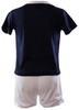 Kids Scotland Sports Kit Navy T-shirt White Shorts - 06-12months