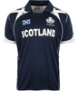 Cricket Top In Scotland Design With Saltire And Thistle Design In Navy Size X-Large