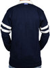 Scottish Rugby Shirt 2 Stripe and Thistle Long Sleeve Navy Scottish Rugby Shirt 2 Stripe and Thistle Long Sleeve Navy