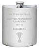 RANGERS F.C. 2010-11 Scottish Premiership Champions 6oz Pewter Hip Flask