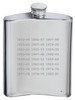 RANGERS F.C. Scottish Cup Total Wins History 6oz Pewter Hip Flask