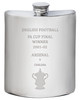 6oz Hip Flask FA Cup Winner Arsenal 2001-02