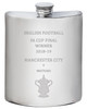6oz Hip Flask FA Cup Winner Manchester City 2018-19