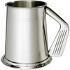 Pewter Tankard 1 Pint Plain Double Lines Golf Club Handle High Quality Pewter