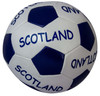 Mini Football Child-Friendly Soft Toy Blue and White Scotland Design Mini Football Child-Friendly Soft Toy Blue and White Scotland Design