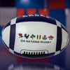 Mini Rugby Ball Child-Friendly Soft 6 Nations Flags
