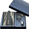 6oz Hip Flask English 1st Division & Premiership Titles, Derby County