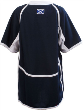 Kids Cool Dry Style Rugby Shirt In Scotland Colours Size 6-12 Months