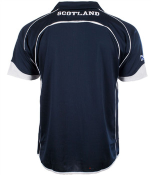 Cricket Top In Scotland Design With Saltire And Thistle Design In Navy Size 3X-Large Cricket Top In Scotland Design With Saltire And Thistle Design In Navy Size 3X-Large
