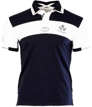 Gents S-S Ssg Rugby Shirt Navy-White
