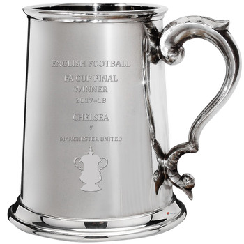 1pt Tankard FA Cup Winner Chelsea 2017-18 1pt Tankard FA Cup Winner Chelsea 2017-18