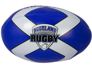 Mini Rugby Ball Child-Friendly Soft Blue White Scottish Flag Saltire Scotland Mini Rugby Ball Child-Friendly Soft Blue White Scottish Flag Saltire Scotland