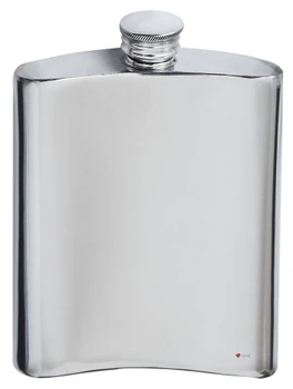6oz Hip Flask English 1st Division Champion Manchester United 1955-56