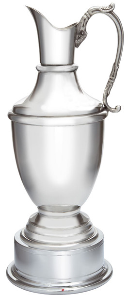 Claret Jug Medium On Plinth For Presentation Ideal For Engraving Great Pewter Sporting Trophy