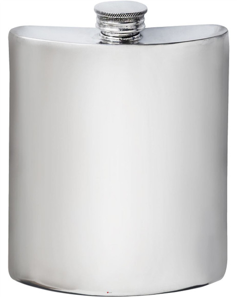 6oz Plain Kidney Flask