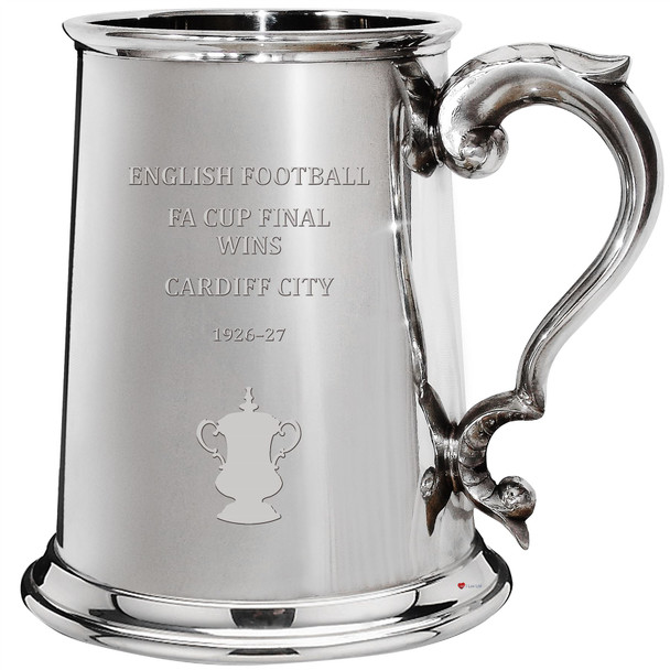 1pt Tankard FA Cup Total Wins Cardiff City