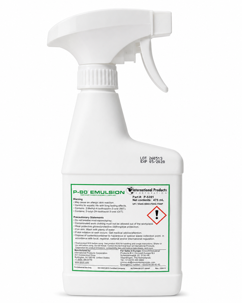 P-80 Emulsion Temporary Rubber Assembly Lubricant – 475 ml Bottle (16 ounce)