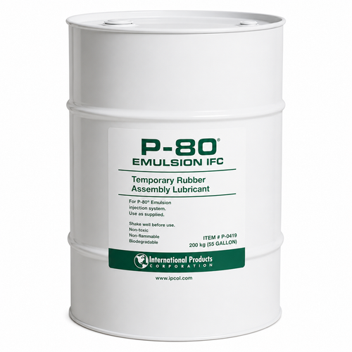 P-80 Emulsion IFC 200 kg (55 Gallon) Drum temporary rubber and plastic assembly lubricant