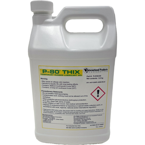P-80 THIX 3.6 kg (1 Gallon) Container temporary rubber and plastic assembly lubricant
