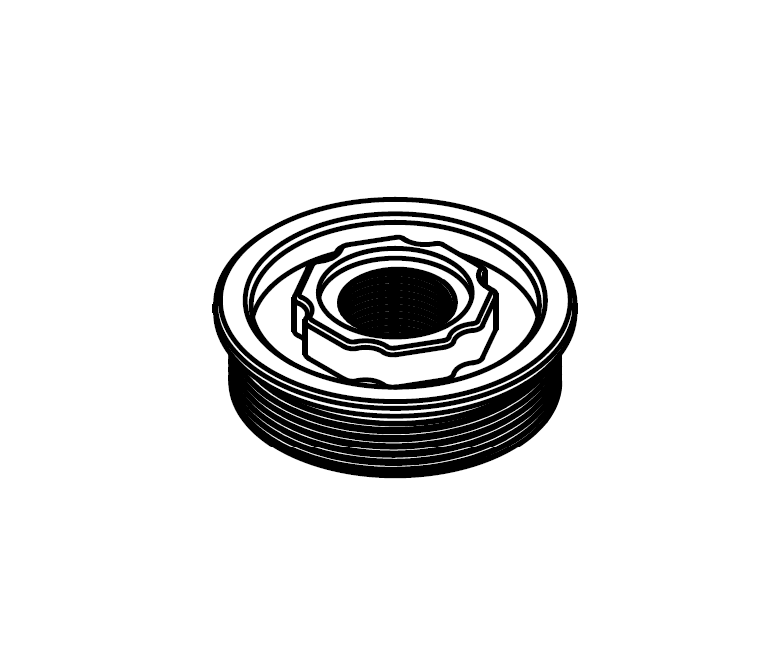 Titanium Direct Thread Mount - Variant C
