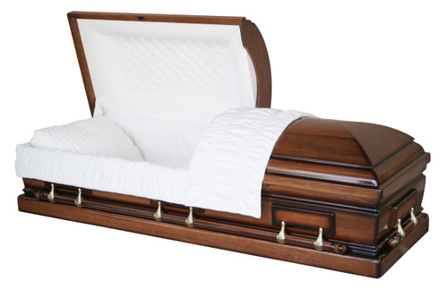 Royal Poplar Mahogany Finish With Cream Interior