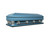 Frank Blue With Blue Velvet Interior 27.5" - Oversize Metal Casket