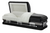 Sterling Black with White Velvet Interior - Metal Casket