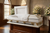 Frank White with White Velvet Interior 30.5" - Oversize Metal Casket
