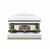Last Supper' Antique White Casket - Metal Casket