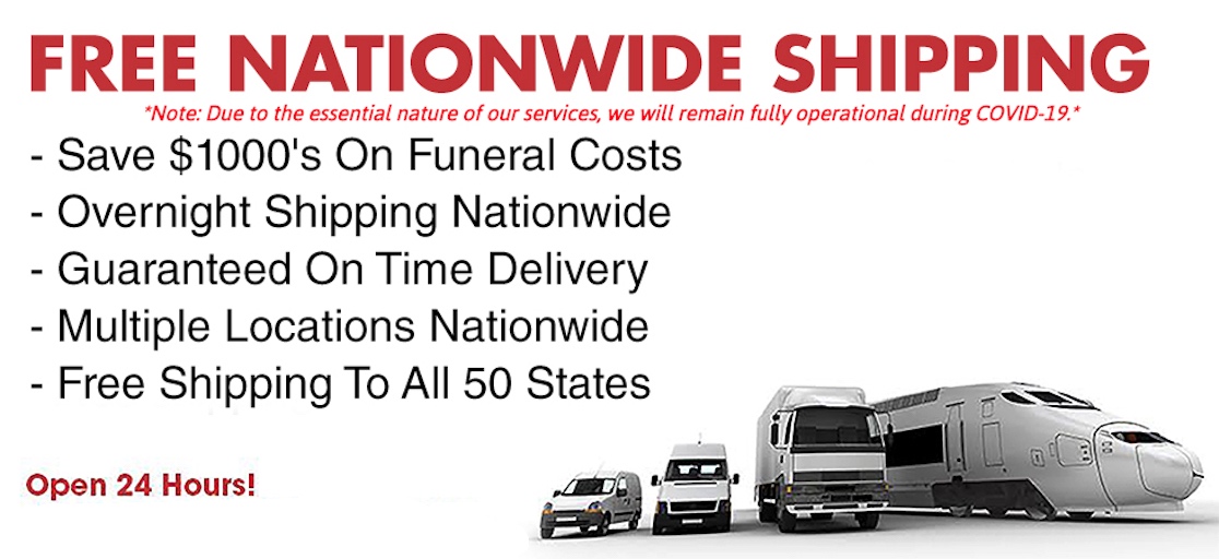 Overnight Caskets  Funeral Caskets & Coffins at Wholesale Prices