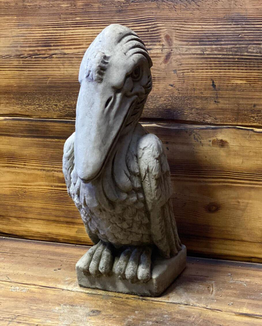 STONE GARDEN LARGE PELICAN BIRD DETAILED GIFT ORNAMENT 