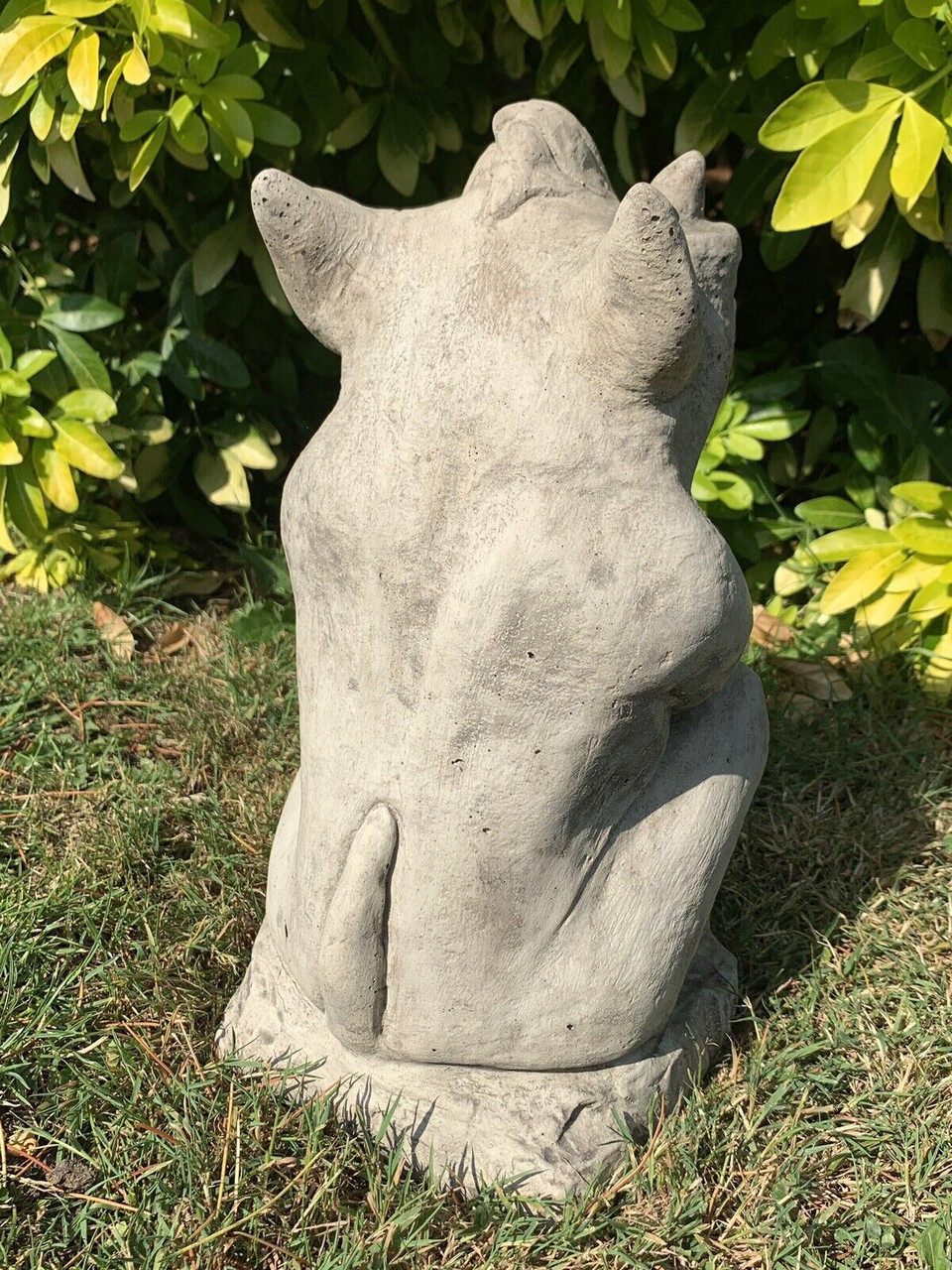 STONE GARDEN GARGOYLE IMP DETAILED GIFT CONCRETE ORNAMENT 