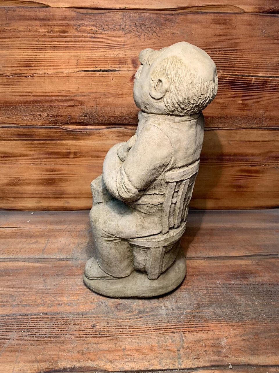 STONE GARDEN “SAVE WATER DRINK BEER” FIGURE STATUE ORNAMENT GIFT