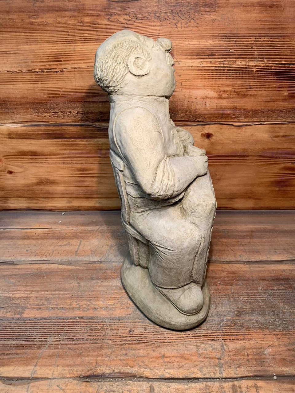 STONE GARDEN “SAVE WATER DRINK BEER” FIGURE STATUE ORNAMENT GIFT