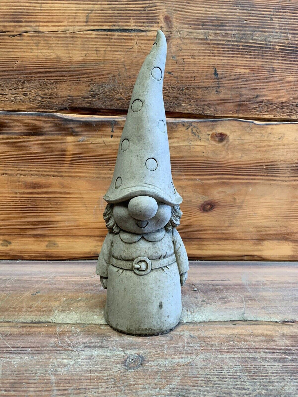 STONE GARDEN CUTE GIRL GNOME PIXIE STATUE GIFT HOME GARDEN ORNAMENT