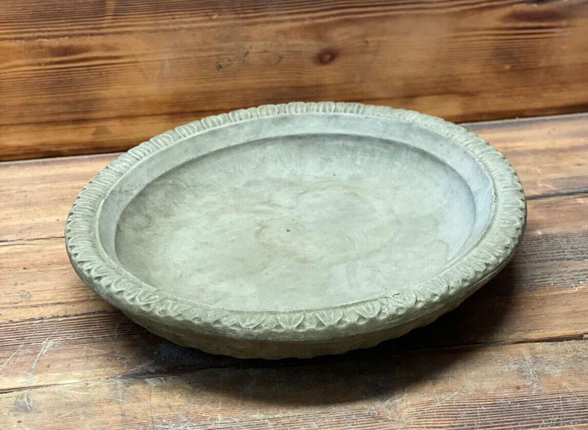 STONE GARDEN ART DECO BIRD BATH TOP ONLY / FEEDER / BOWL / REPLACEMENT ORNAMENT