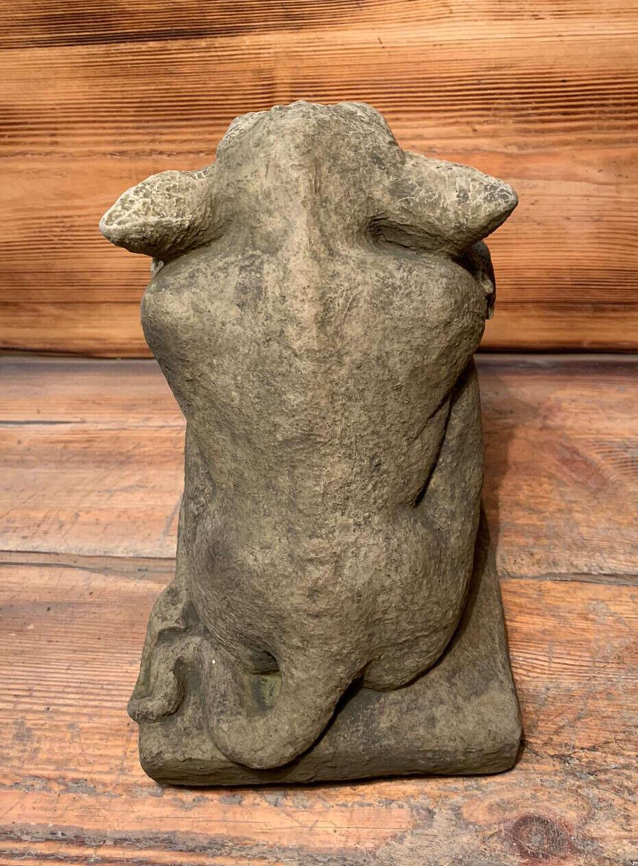 STONE GARDEN GARGOYLE IMP DETAILED GIFT  CONCRETE ORNAMENT