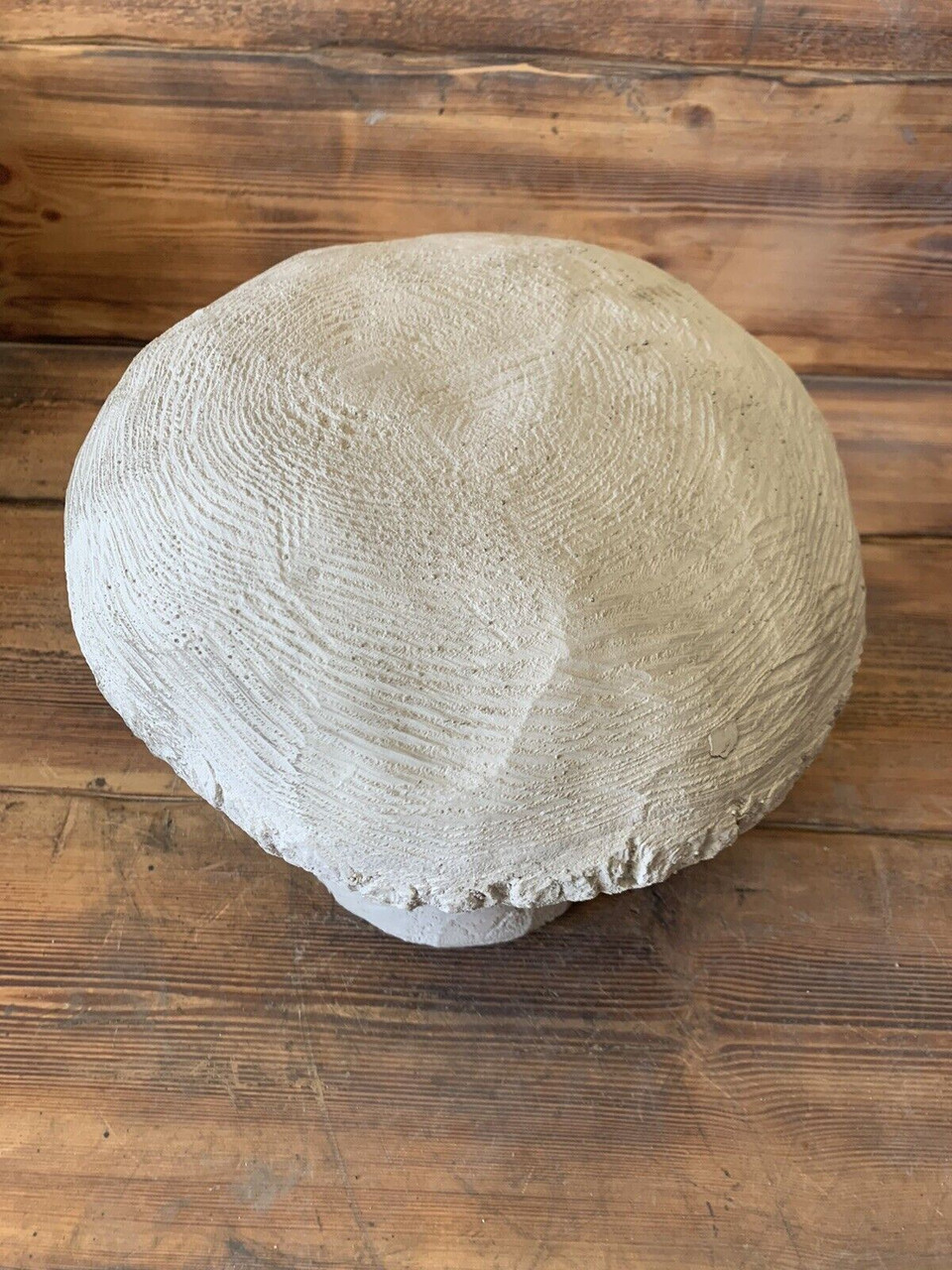 STONE GARDEN TRADITIONAL LARGE TOADSTOOL MUSHROOM 2 PIECE  CONCRETE ORNAMENT