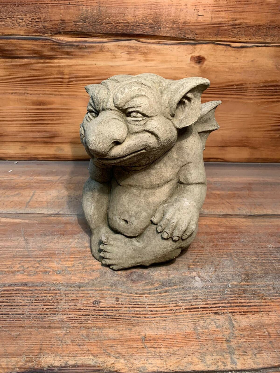 STONE GARDEN  GOTHIC GARGOYLE GREMLIN DEVIL DRAGON DETAILED ORNAMENT