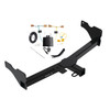 2019-2024 Volkswagen Tiguan Draw-Tite Class 3 Trailer Hitch, 2 Inch Square Receiver Bundle w/ Plug-n-Play T-One Wiring Harness