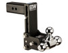 B&W 14.5K 7" Drop 7.5" Rise ( 1-7/8" , 2-5/16" Balls) Adjustable Ball Mount Hitch For 2-1/2" Recievers  TS20049B